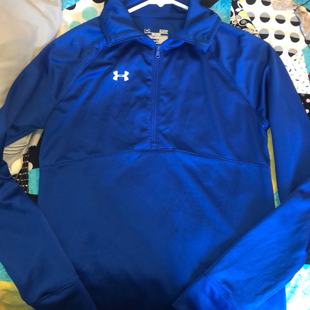 Blue Under Armour Quarter-Zip